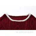 Damen Langarm Fashion Design Strickpullover